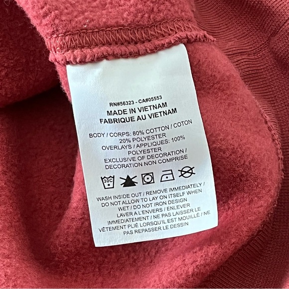 Nike Red Crew Neck Sweater - Picture 7 of 8